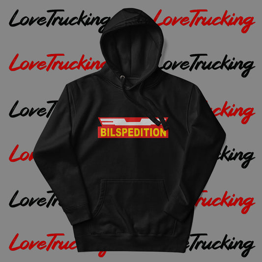 "Bilspedition" Embroidered Hoodie