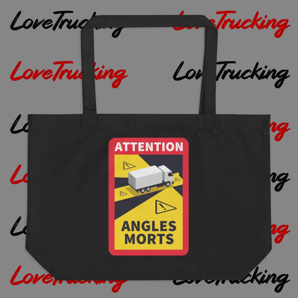 "Angles Morts" Large Cloth Bag