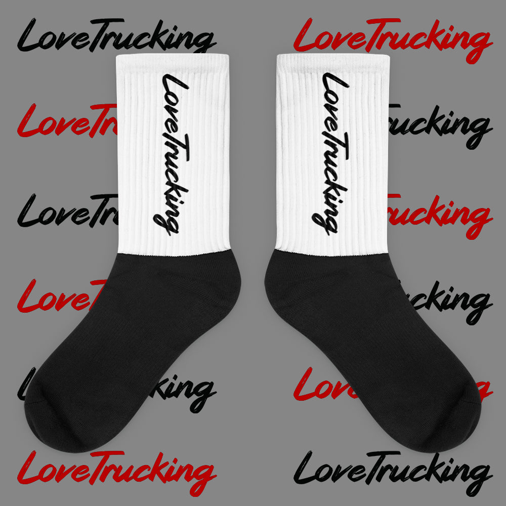 "LoveTrucking" Socks