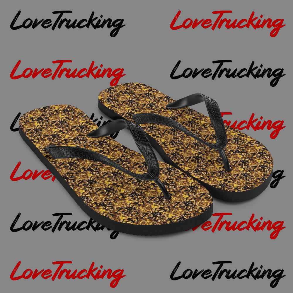 "Danish Plush" Flip Flops