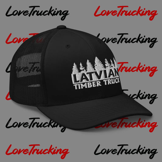 "Latvian Timber Truck" Cap