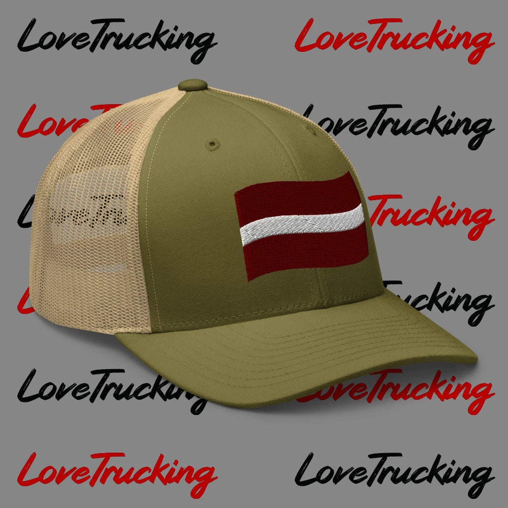 "Latvia Flag" Cap