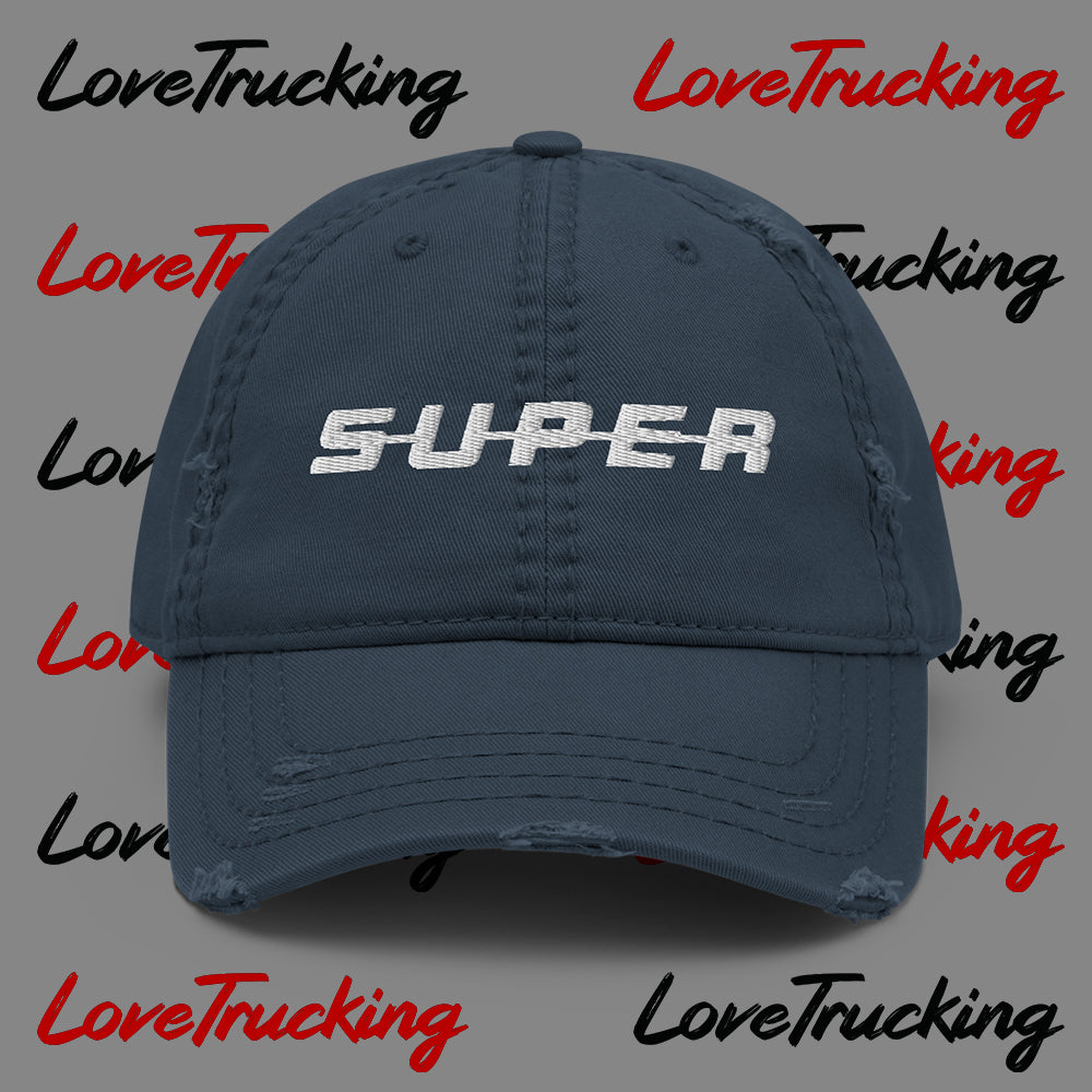 "Super 2000" Distressed Cap