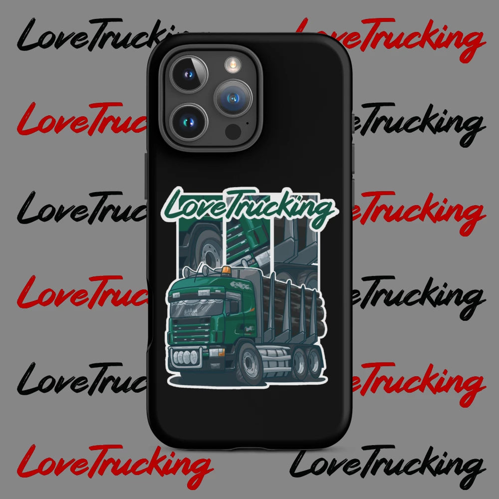 "Latvian Timber Truck" iPhone Case