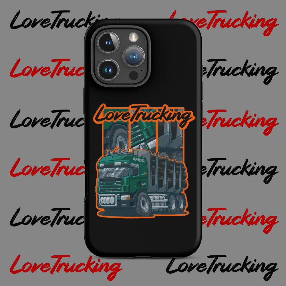 "Latvian Timber Truck" iPhone Case