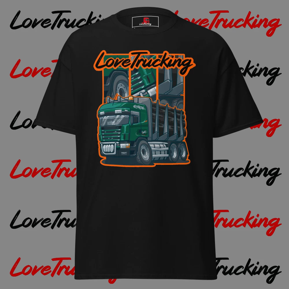 "Latvian Timber Truck" T-Shirt