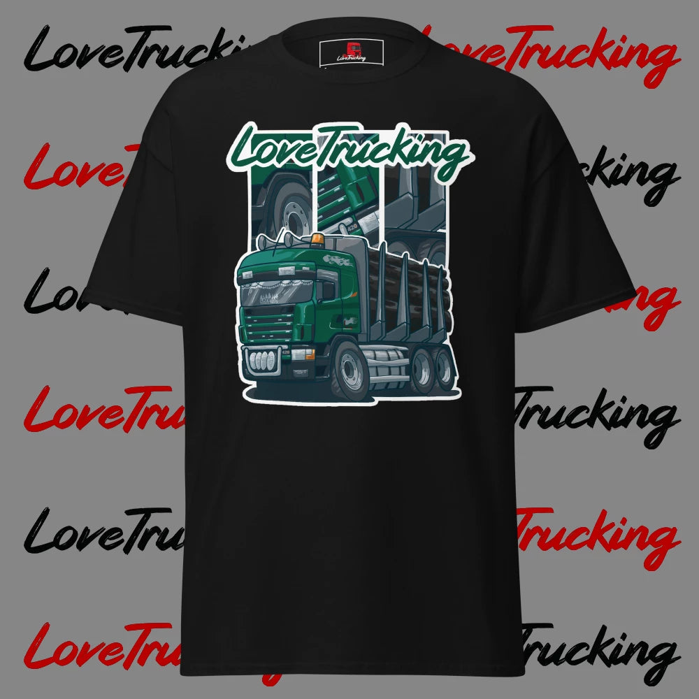 "Latvian Timber Truck" T-Shirt