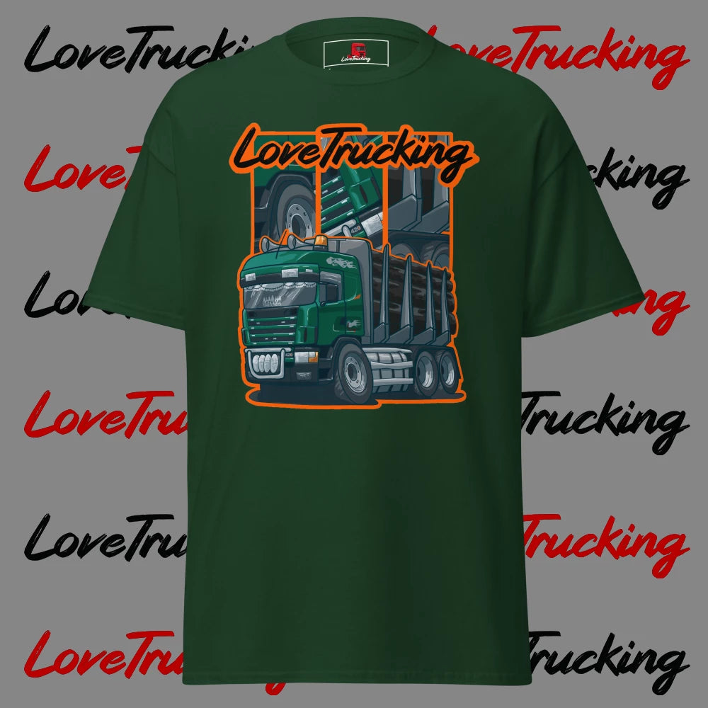 "Latvian Timber Truck" T-Shirt