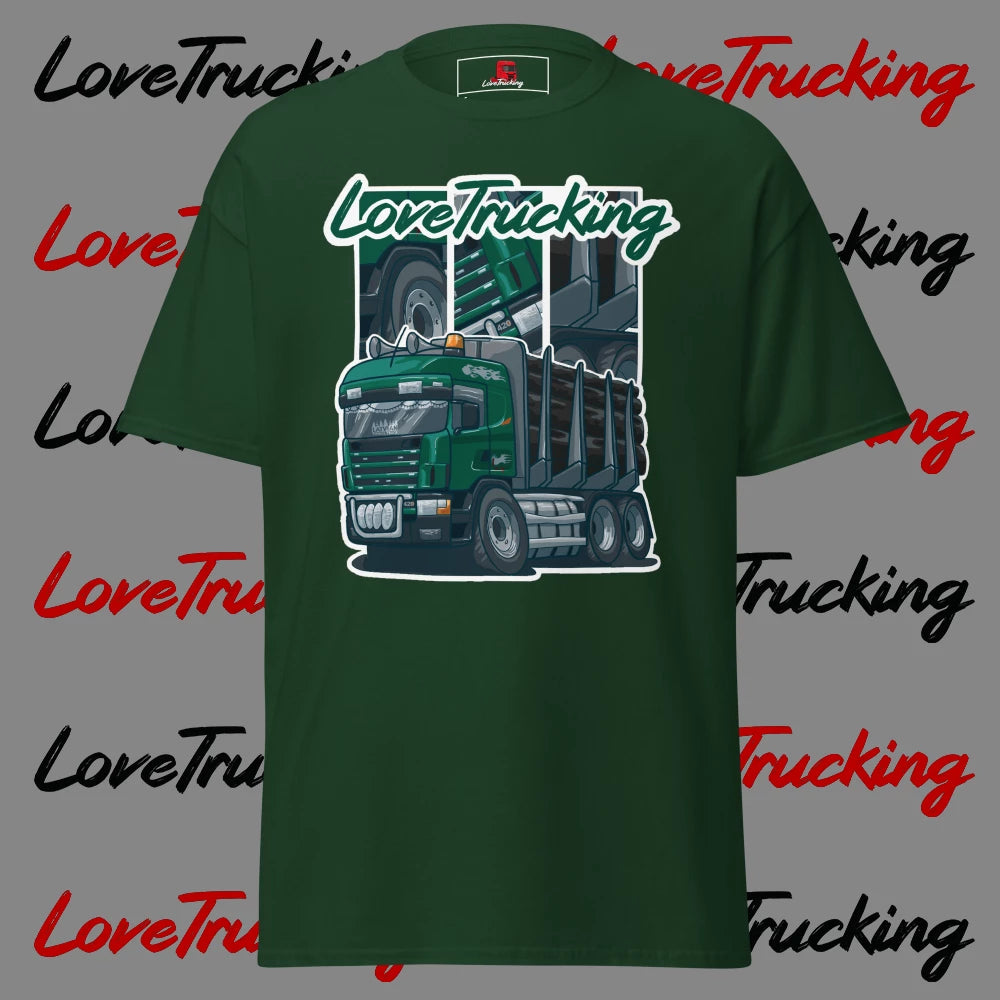 "Latvian Timber Truck" T-Shirt