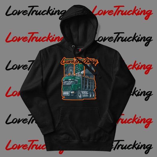 "Latvian Timber Truck" Hoodie