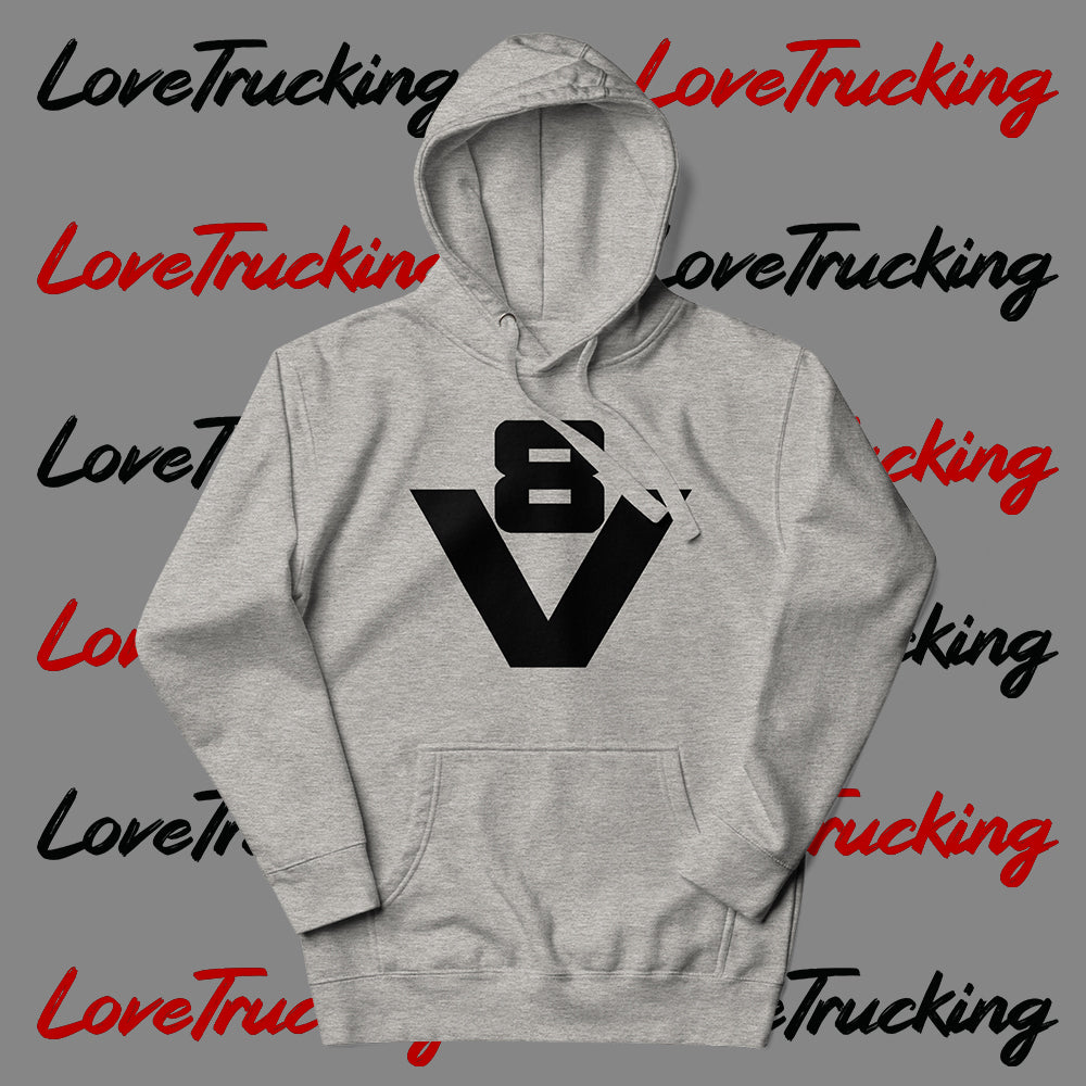 "V8" Hoodie (Black V8)