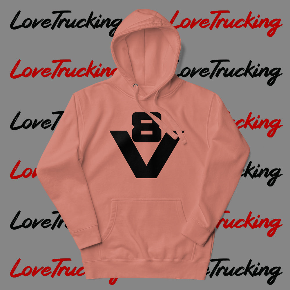 "V8" Hoodie (Black V8)