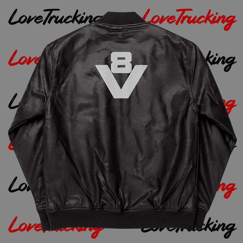 "V8" Leather Jacket