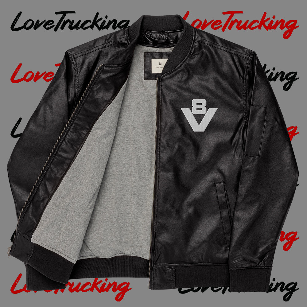 "V8" Leather Jacket