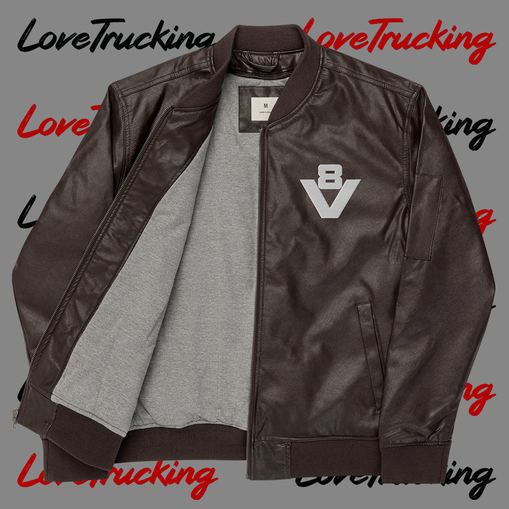 "V8" Leather Jacket