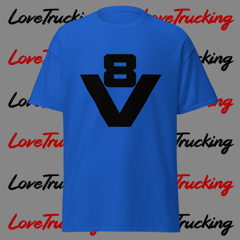 "V8" T-Shirt (Black V8)