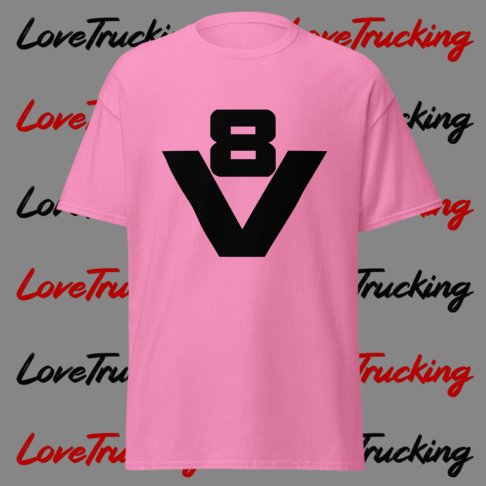 "V8" T-Shirt (Black V8)