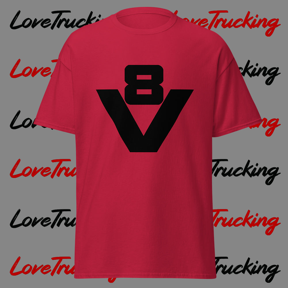 "V8" T-Shirt (Black V8)