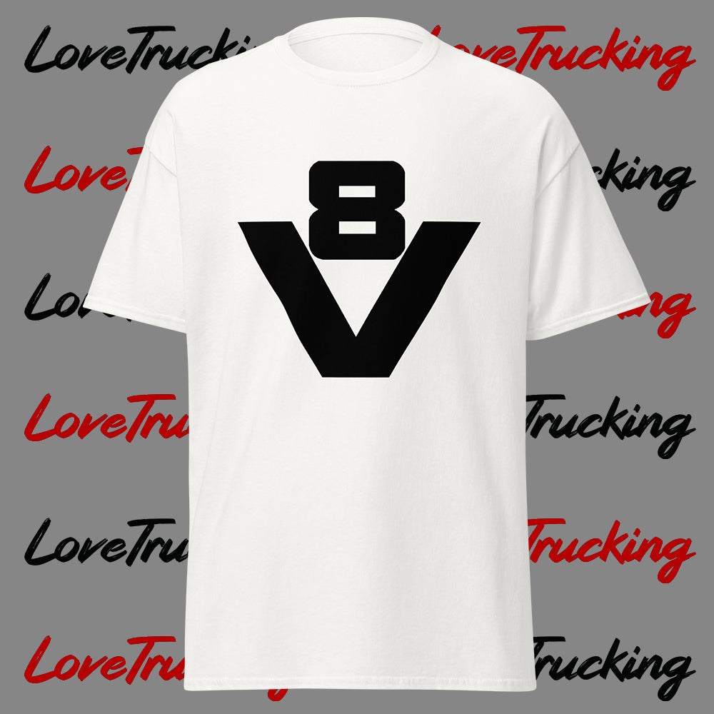 "V8" T-Shirt (Black V8)